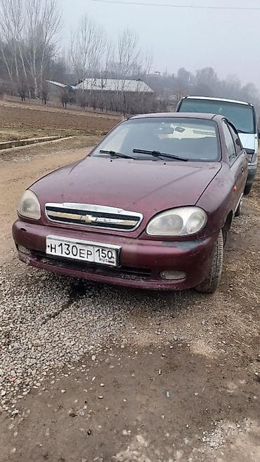 панель лексус: Chevrolet Lanos: 2007 г., Седан — 4