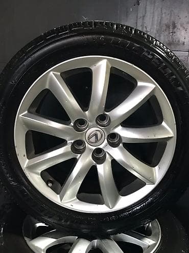 Литые Диски R 18 Lexus, 1 шт, отверстий - 5, Б/у