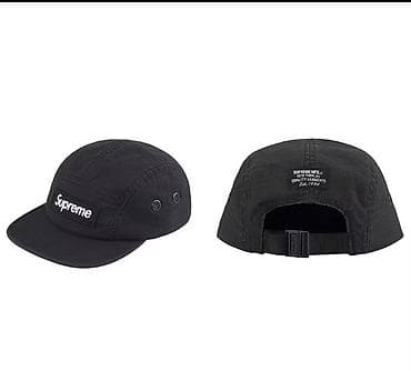 nike tech flece: Кепка 5-panel Supreme, черная - Классическая 5-панельная форма с — 1