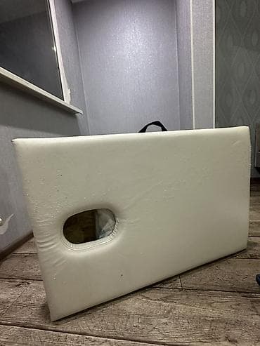 Башка эмеректер: Укалоочу кресло, түсү - Ак — 2