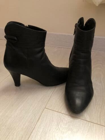 женские брендовые туфли недорого: Продаю 1. Деми сапог 500с 2. Ботильоны 300 с 3. Кожанный деми сапог — 5