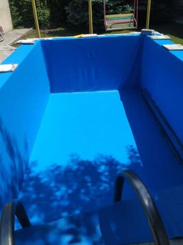 купить аквариум для рыбок недорого: Бассейн своими руками!!! Пленка для бассейна и прудов специальная — 2