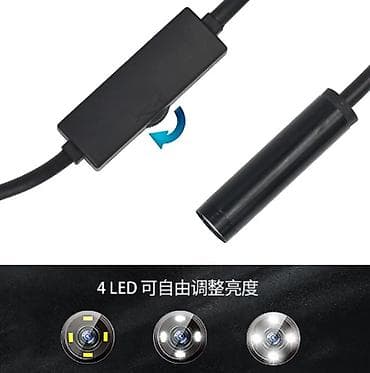 wi: Эндоскоп Wi‑Fi 2 м, модель HD801‑C Компактная камера на гибком кабеле — 3