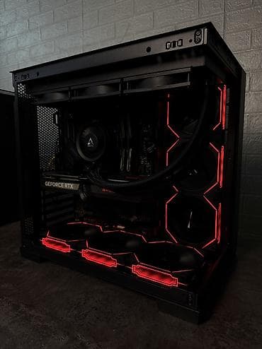 intel i7: Компьютер, ядер - 32, ОЗУ 32 ГБ, Для работы, учебы, Новый, AMD Ry zen 9 Pro, NVIDIA GeForce RTX 5070, NVMe — 1