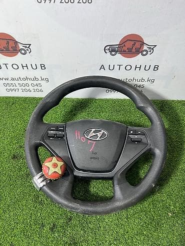 lpg: Руль Hyundai 2015 г., Б/у, Оригинал, Корея — 1