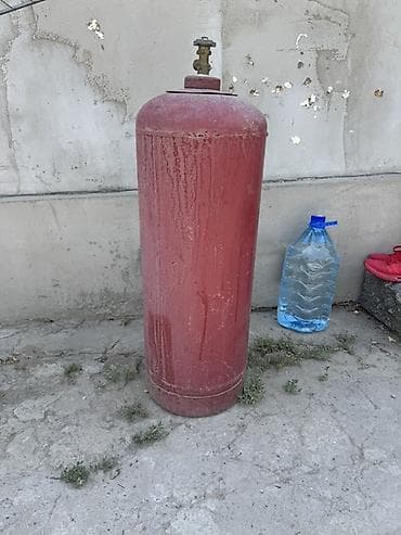 бутан: Баллон газовый пропановый (красный, стальной) - Тип: стальной баллон — 3