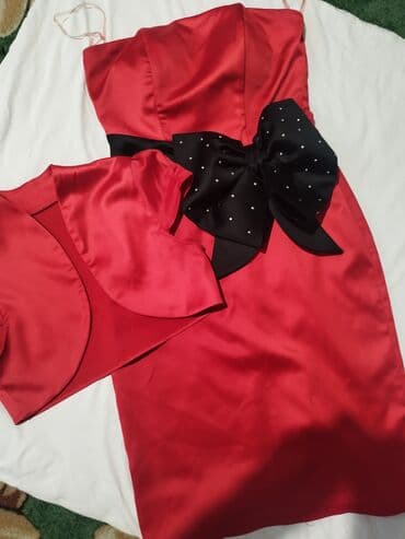 безрукавка меховая: Платье женское вечернее ! б/у носили пару разпродам за 600 сом — 1