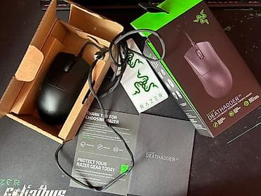 usb type c: Проводная игровая мышь Razer DeathAdder V3. Эргономичный дизайн для — 3
