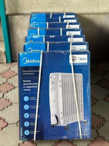 с подогревом: Масляный обогреватель Кол-во секций: 10 и более — 3