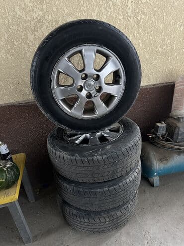 Колеса в сборе 205 / 65 / R 15, Всесезонная, Б/у, Запаска, Легковые, Литые, отверстий - 5