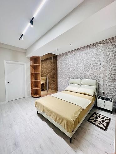 pro group: 3 комнаты, 105 м², Асанбай мкр Элитка, 10 этаж, Евроремонт — 3