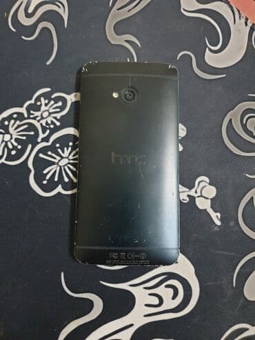 бушные телефоны: HTC One E8, Б/у, 32 ГБ, цвет - Черный, 1 SIM — 1