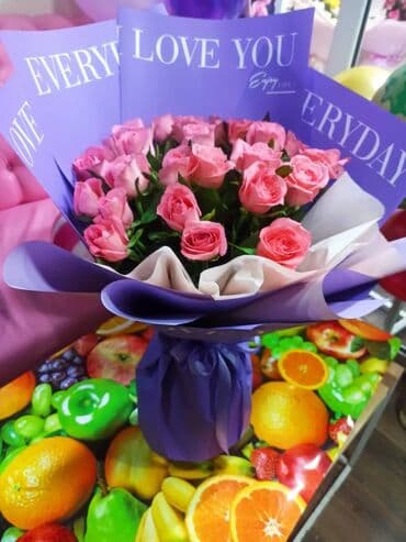 розы цветы: 101 и 51 роза готовый букет 🌹акция акция‼️‼️‼️ — 10