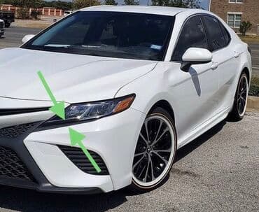 антена фит: Решетка радиатора Toyota Новый, Оригинал — 1