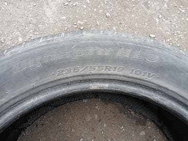 vossen diska: Шины 235 / 55 / R 19, Лето, Б/у, Пара, Внедорожные (АТ/МТ), Корея, Hankook — 2