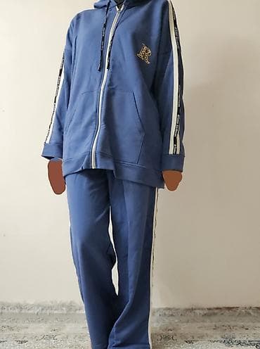 Женский спортивный костюм из двух предметов. Новая,Турция хлопок! at lalafo.kg Женский спортивный костюм из двух предметов. Новая,Турция хлопок!
