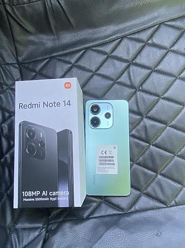 чехол redmi 9t: Redmi, Redmi Note 14, Новый, 128 ГБ, цвет - Голубой, 2 SIM — 1