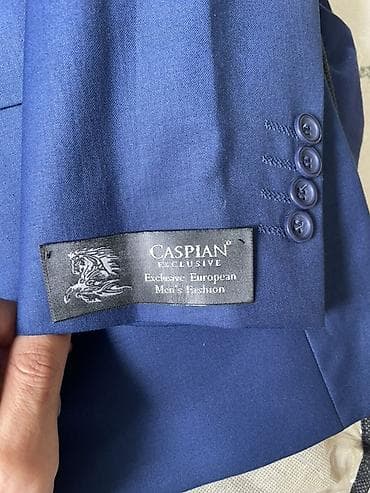 пиджак мужской бишкек: Мужской костюм двойка Caspian Exclusive - Цвет: насыщенный синий — 3