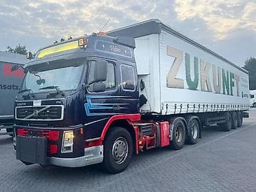 daf xf: Тягач, Volvo, Тентованный — 2