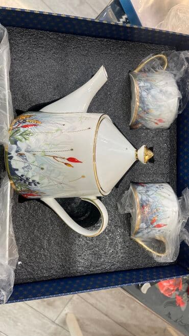 фарфоровый сервис: Императорский фарфор . Санкт-Петербург Комплект посуды из костяного — 7