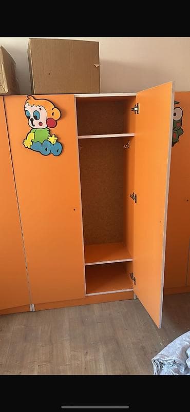 Детский транспорт: Сатылат,кровать +матрас 2000с жаны бойдон,шкаф 1500с,шкаф большой — 3