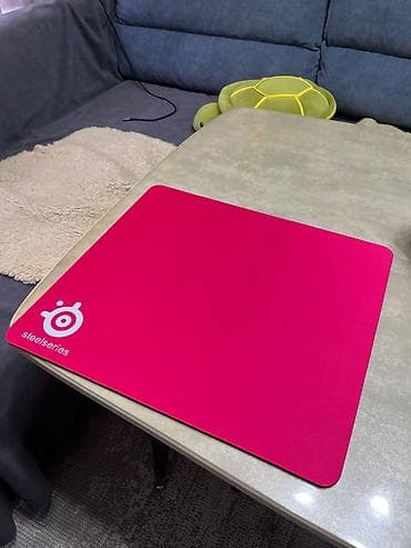 Техника и электроника: SteelSeries QcK Large Pink — премиальный игровой коврик для мыши с — 4
