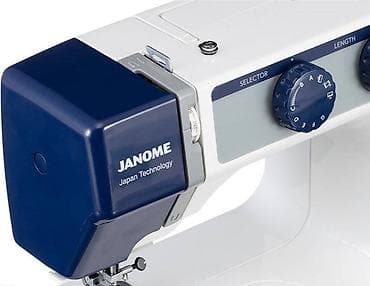 sn 902: Швейная машина Janome, Электромеханическая, Полуавтомат — 7