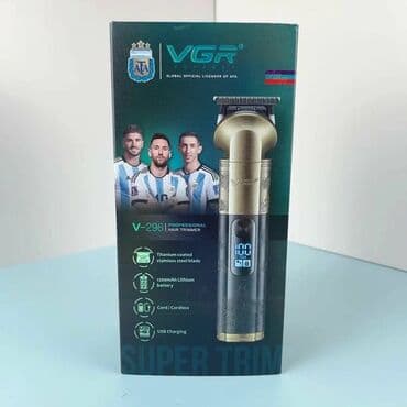 щвений машинка: Триммер для волос VGR V-296 Назначение:Для бороды и усов, для — 2