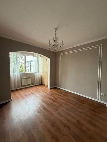 Квартиры: 2 комнаты, 67 м², 106 серия улучшенная, Кок-Жар мкр 106 серия улучшенная, 2 этаж, Евроремонт — 1