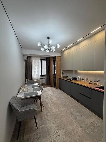 discovery studio: 3 комнаты, 108 м², Асанбай мкр Элитка, 7 этаж, Евроремонт — 4