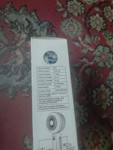 usb mini: Мини-вентилятор портативный HQ66-26A/26B И С СКИТКОЙ - Тип: ручной — 2