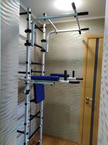 настольные теннисные ракетки: Шведская стенка Атлет 4 NEW (пристенный + брусья) Новый в коробке — 3