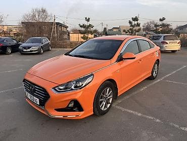 шевроле крус: Hyundai Sonata, оранжевый седа. Сдаю в аренду под такси. Год выпуска — 1