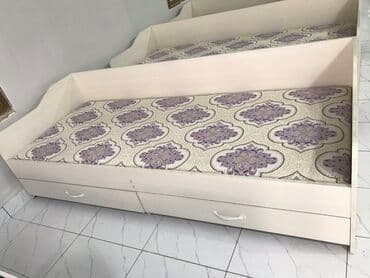 детскую кровать 7 в 1: Односпальная кровать, Новый, С матрасом, В рассрочку, длина - 190 см — 2