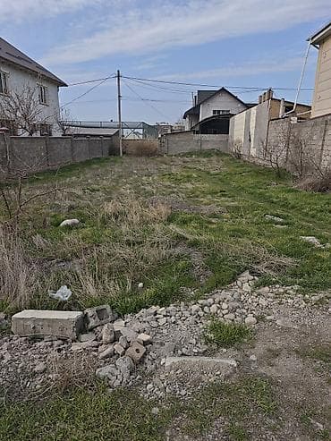 бишкек жер уй сатылат: 6 соток, Курулуш, Кызыл китеп — 7