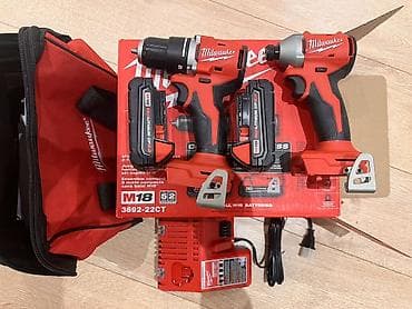 Набор аккумуляторного инструмента Milwaukee M18 3692-22CT (2