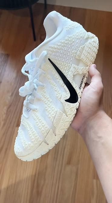 волейбольный форма: Мужские кроссовки, 42, Nike, Новый, цвет - Белый, Самовывоз — 1