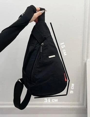 сумка для документов: Поясная сумка, бананка, Новый, Материал: Нейлон, Унисекс — 3