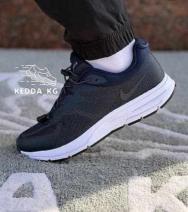 Босоножки, сандалии, шлепанцы: Мужские кроссовки, 40, 41, 42, Nike, Новый, цвет - Синий, Бесплатная доставка — 2