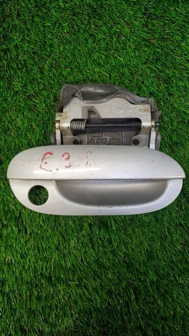 e39: Ручка двери внешняя задняя правая серебристый металл На БМВ Е39 / BMW — 2