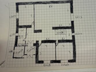 саманный кирпич бишкек: Двухэтажный современный дом с плоской крышей и частичной облицовкой — 4