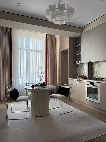 олимпия: 1 комната, 50 м², Элитка, 5 этаж, Дизайнерский ремонт — 1