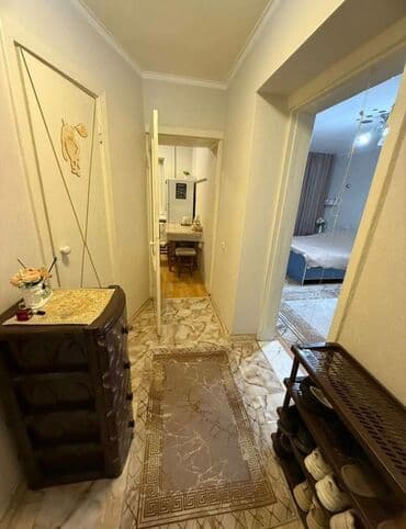 сдаю квартиру бишкек без посредников: 1 комната, 30 м², 104 серия, 1 этаж, Косметический ремонт — 3