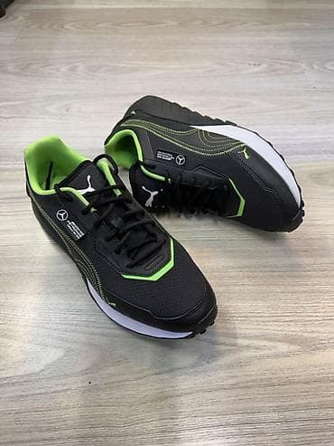 Мужские кроссовки, 42.5, 42, Puma, Новый, цвет - Черный, Платная доставка, Самовывоз