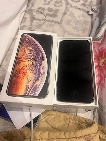 iphone xс: IPhone Xs Max, 64 ГБ, Rose Gold, Коробка, 74 % — 1