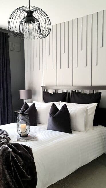 аренда квартиры на ночь: 1 комната, Парковка, Постельное белье, Душевая кабина — 1