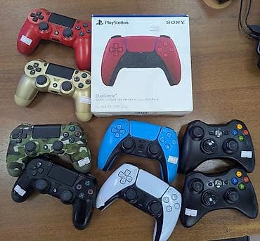 3000: Продам бу оригинальные джойстики на playstation 4,5 и Xbox 360 — 1