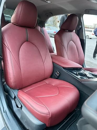 подушка камри 30: Чехлы Алькантара, цвет - Черный, Toyota, Новый, Самовывоз — 6