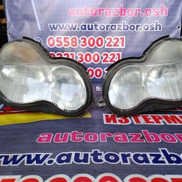 кузовной детали на спринтер: Комплект передних фар Mercedes-Benz Б/у, Оригинал, Германия — 7