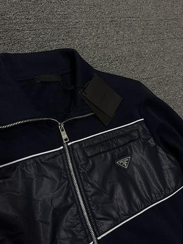 zara: Мужской спортивный костюм, XL, 2XL, S, Prada, Новый, цвет - Синий, Самовывоз — 2